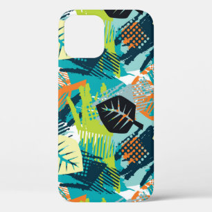 Funda Para iPhone 12 Resumen Grunge: Superficie rugosa sin foco.
