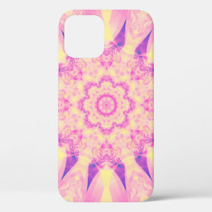 Funda Para iPhone 12 Resumen kaleidoscopio fondo pastel. Hermoso