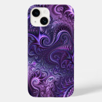 Resumen Lílago colorido y patrón espiral violeta