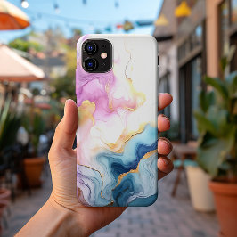 Funda Para iPhone 13 Pro Max Resumen Minimalista de moda sobre la tinta del alc