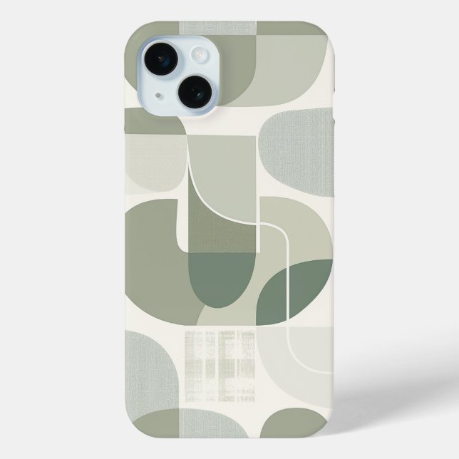 Funda De Case-Mate Para iPhone Resumen moderno (Reverso )