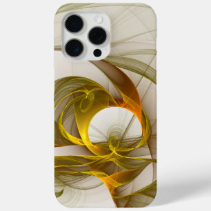 Funda Para iPhone 15 Pro Max Resumen moderno Colores Metalizado preciosos fract