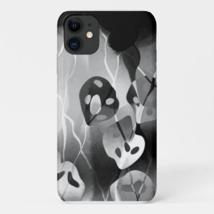 Funda Para iPhone 11 Resumen Moderno De Blanco Y Negro