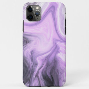 Funda Para iPhone 11 Pro Max Resumen moderno del humo morado