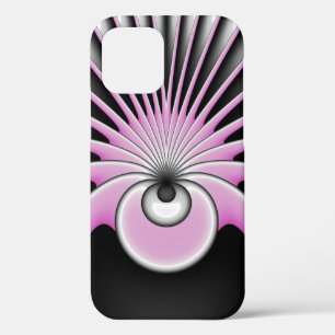 Funda Para iPhone 12 Resumen moderno Patrón de arte radical loco