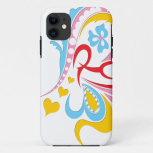 Funda Para iPhone 11 Resumen moderno sobre el blanco