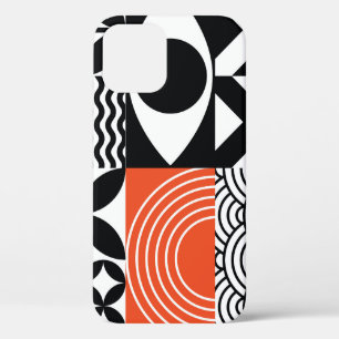 Funda Para iPhone 12 Resumen moderno: tela de diseño artístico.