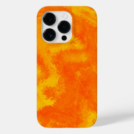 Funda Para iPhone 14 Pro De Case-Mate Resumen Naranja Difusión Amarilla