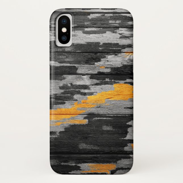 Funda De Case-Mate Para iPhone Resumen Pastel Wood (Reverso)