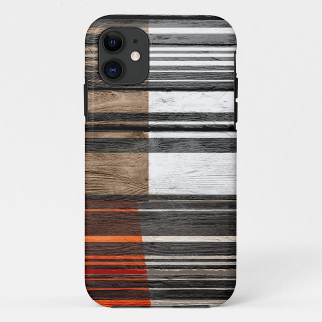 Funda De Case-Mate Para iPhone Resumen Pastel Wood #3 (Reverso)