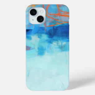 Funda Para iPhone 15 Mini Resumen Patrón elegante de pintura de color mezcla