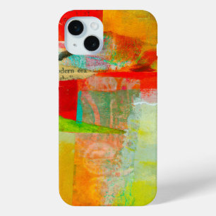 Funda Para iPhone 15 Mini Resumen Patrón elegante de pintura de color mezcla