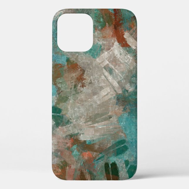 Funda De Case-Mate Para iPhone Resumen Psicodelia Sacude Textura. (Reverso )