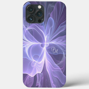 Funda Para iPhone 13 Pro Max Resumen púrpura de las iniciativas modernas de art