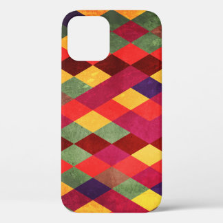 Funda Para iPhone 12 Resumen retro: diseño de patrones de vintage