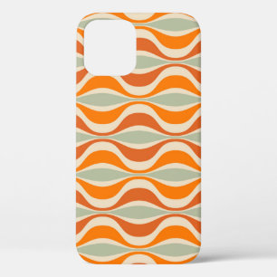 Funda Para iPhone 12 Resumen retro: estilo Seamless de los años 50-60