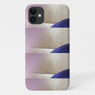 Funda Para iPhone 11 Resumen retro Semicírculos sobre el oro suave