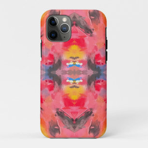 Funda Para iPhone 11 Pro Resumen rosa Kaleidoscopio