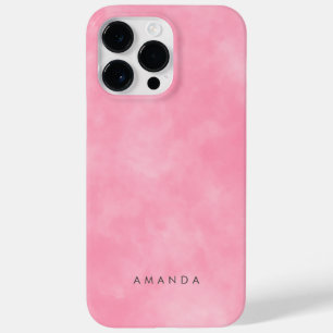 Funda Para iPhone 14 Pro Max De Case-Mate Resumen Texto personalizado de las nubes de cielo