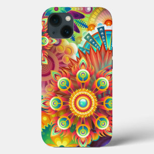 Funda Para iPhone 13 Resumen vibrante