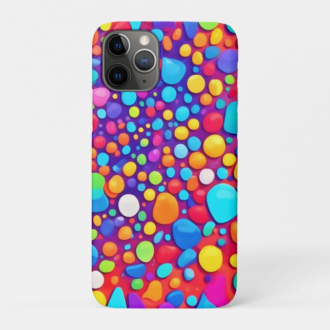 Funda De Case-Mate Para iPhone Resumen vibrante Kaleidoscope (Reverso)