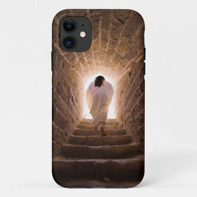 Funda De Case-Mate Para iPhone Resurrección de Jesucristo (Reverso)