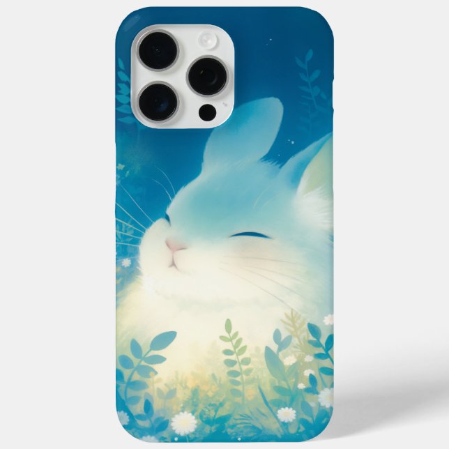 Funda De Case-Mate Para iPhone Retiro Floral Sereno de Chinchilla (Reverso )