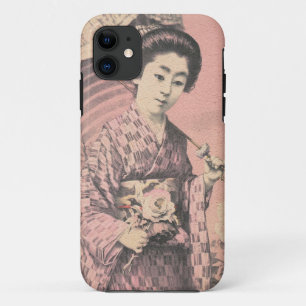 Funda Para iPhone 11 Retrato clásico del vintage de la señora del