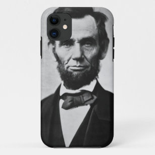 Funda Para iPhone 11 Retrato de Abraham Lincoln