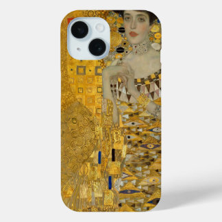 Funda Para iPhone 15 Retrato de Adele Bloch-Bauer I de Gustav Klimt