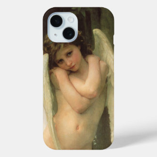 Funda Para iPhone 15 Retrato de ángel Cupido (Cupidon) por Bouguereau