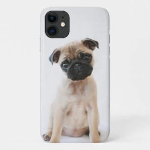 Funda Para iPhone 11 Retrato de Baby Pug