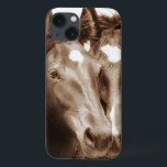 Funda Para iPhone 13 Retrato de caballo III<br><div class="desc">Animales</div>