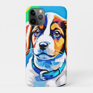 Funda Para iPhone 11 Pro Retrato de cachorro: Colorido
