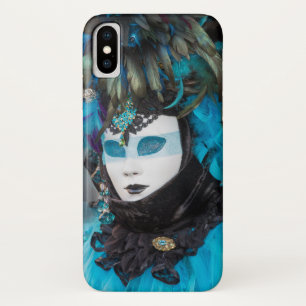 Funda Para iPhone X Retrato de disfraz artístico de Carnaval, Venecia