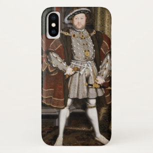 Funda Para iPhone X Retrato de Enrique VIII (Hans Holbein el Joven)