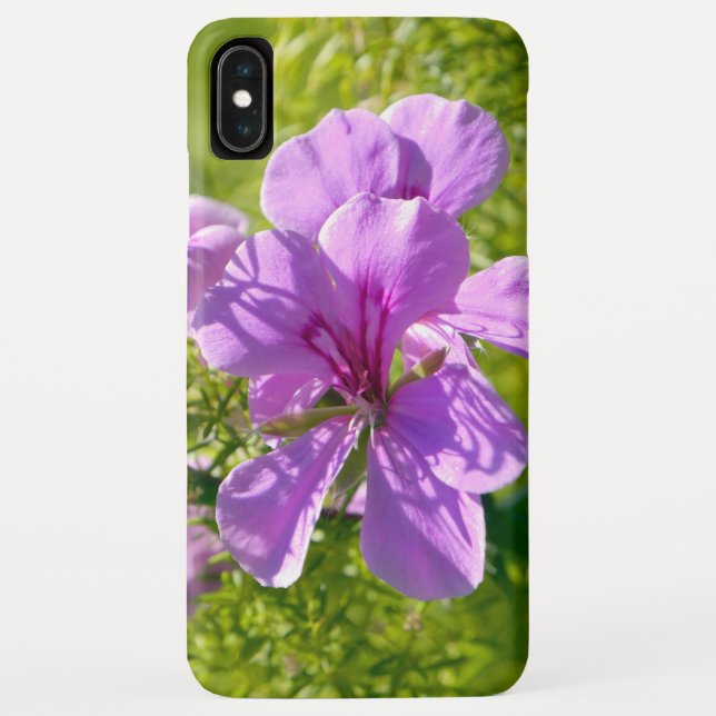 Funda De Case-Mate Para iPhone Retrato de flor (Reverso)