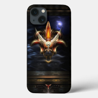 Funda Para iPhone 13 Retrato de fuego de la antorcha de Akrellian