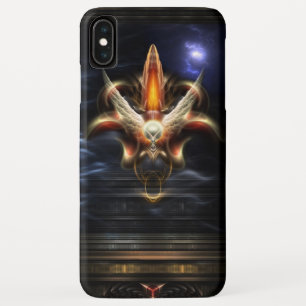 Funda Para iPhone XS Max Retrato de fuego de la antorcha de Akrellian