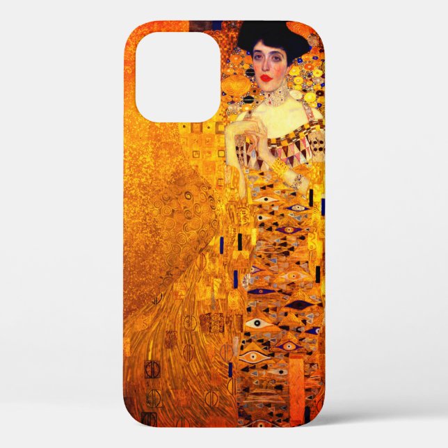 Funda De Case-Mate Para iPhone Retrato de Gustav Klimt de Adele Bloch Bauer (Reverso )