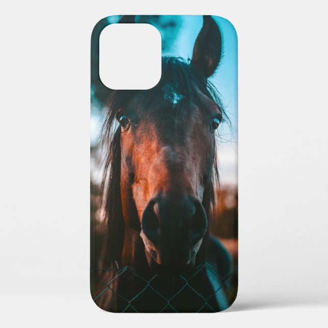 FUNDA DE Case-Mate PARA iPhone RETRATO DE HORSE (Reverso )