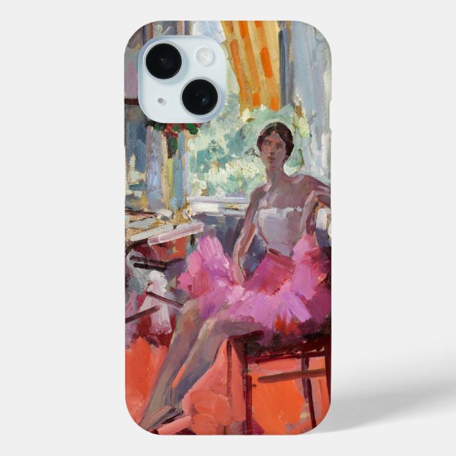 Funda De Case-Mate Para iPhone Retrato de la Ballerina Vera Trefilova | Korovin (Reverso )