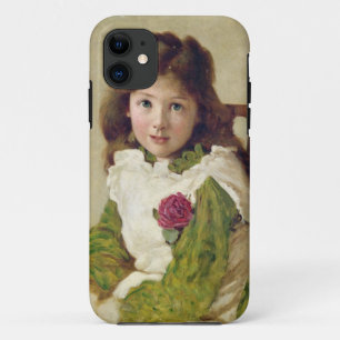 Funda Para iPhone 11 Retrato de la hija del artista (aceite en lona)