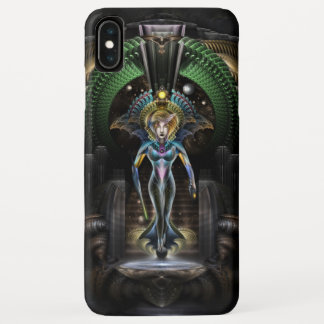 Funda Para iPhone XS Max Retrato De La Majestad De Trilia Fractal Fantasy