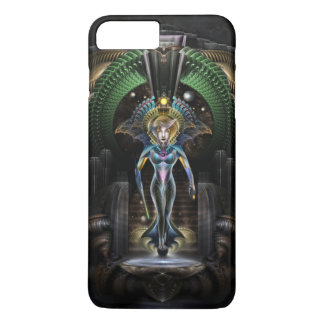 Funda Para iPhone 8 Plus/7 Plus Retrato De La Majestad De Trilia Fractal Fantasy