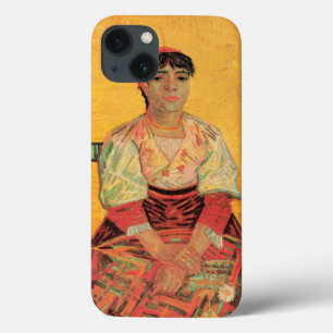 Funda Para iPhone 13 Retrato de mujer italiana de Vincent van Gogh