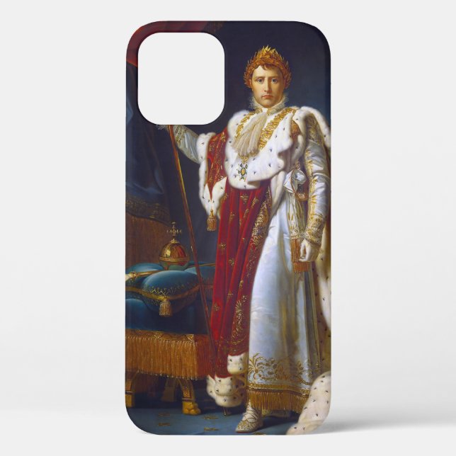 Funda De Case-Mate Para iPhone Retrato de Napoleón Bonaparte, Francois Gérard (Reverso )