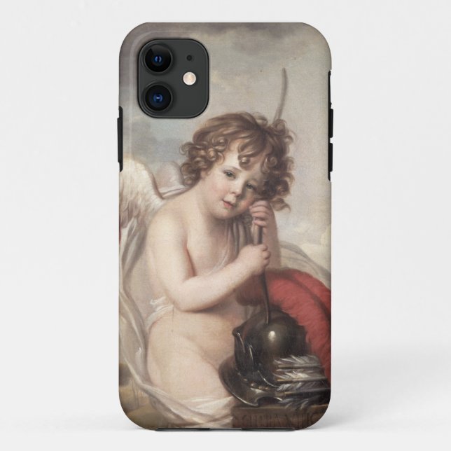 Funda De Case-Mate Para iPhone Retrato de Oswald principal Fawcett como Cupid (Reverso)