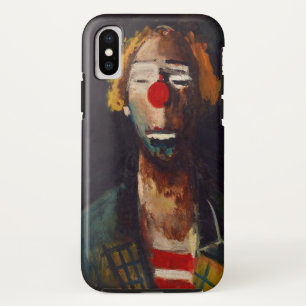 Funda Para iPhone X Retrato de Payaso Joseph Kutter