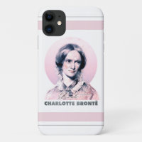 Retrato de pintura Charlotte Bronte Pink Richmond